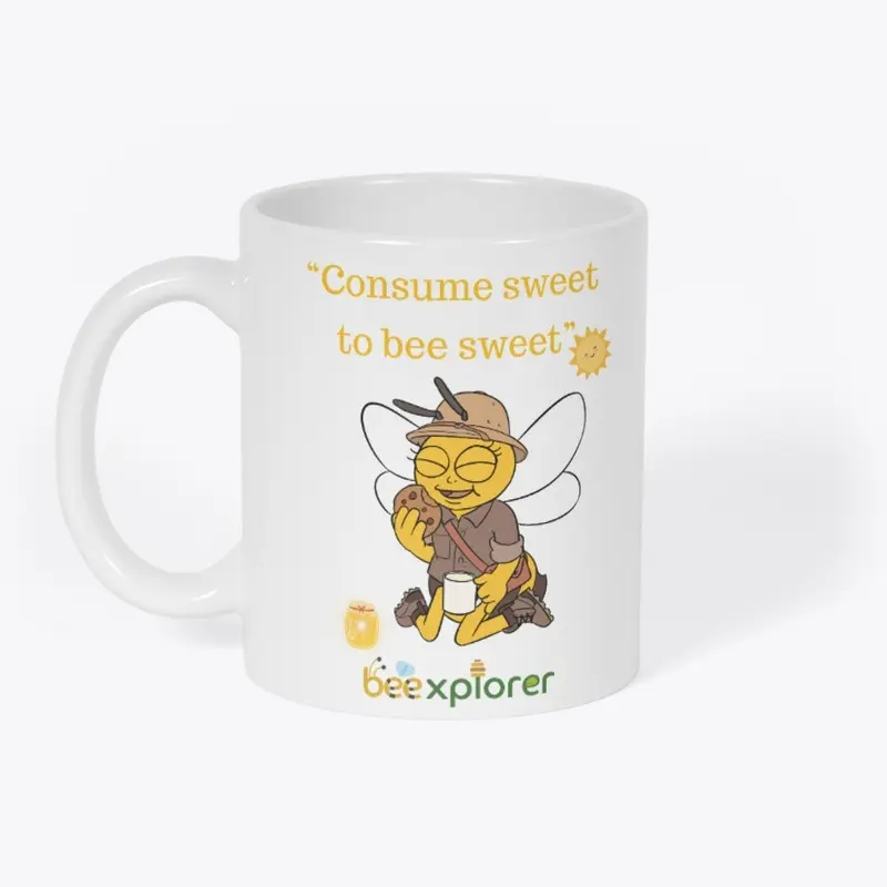 Mug: Beeatrice Consumes Honey-based Food